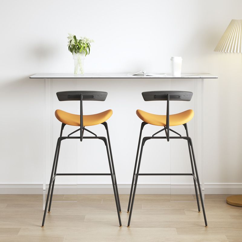 1/2/3 Pieces Bar Stool and Table Set Contemporary for Living Room