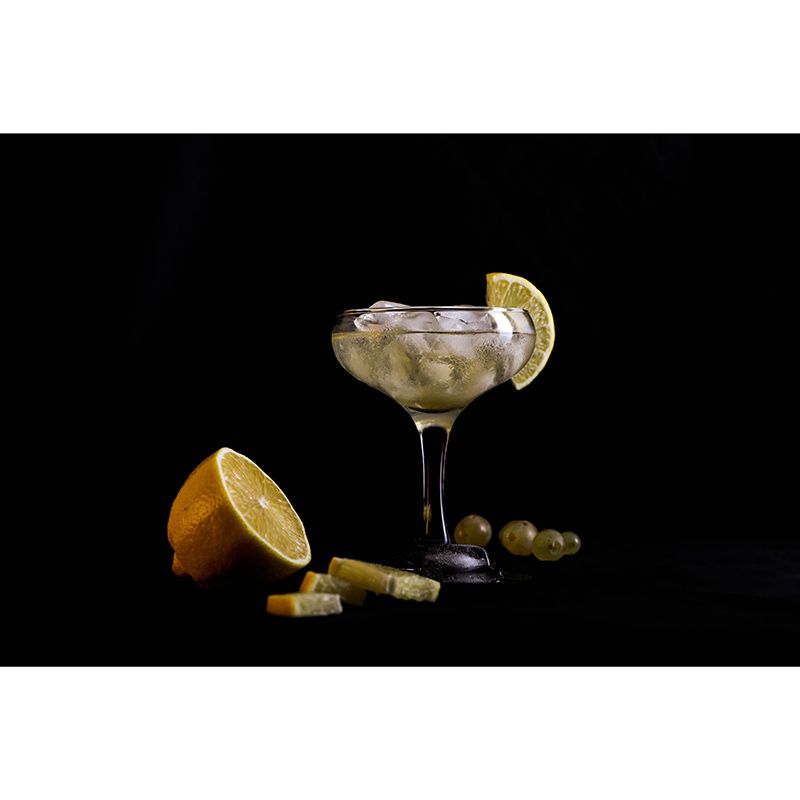 Nordic Style Wine Glass Mural Moisture Resistant Wall Art for Wine Shop, Made to Measure