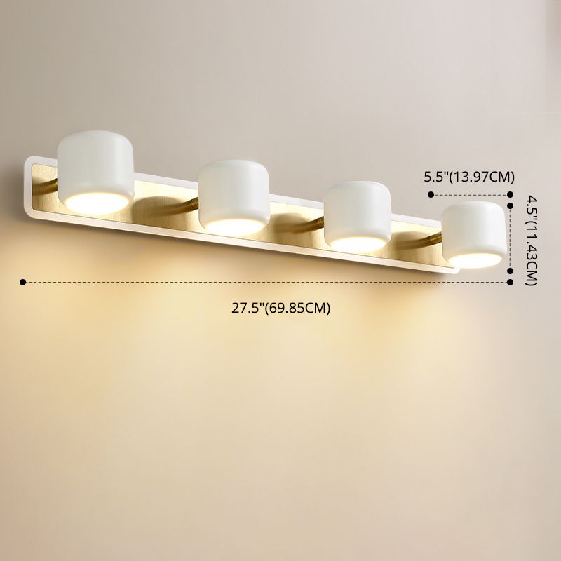 Nordic Simple Bad Waschtischleuchte Metall bewaffnete LED Waschtischlampe für Make -up