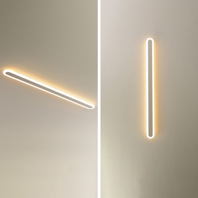 LED -Wandmontage Leuchte postmoderne Acryllinie -Wandleitungsleitung