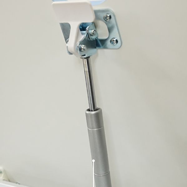 Contemporary Wooden Study Desk Multifunctional Lifting Desk with Metal Base