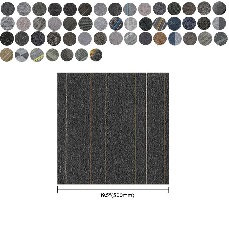 Indoor Carpet Tiles Level Loop Carpet Tiles with Fire Resistant