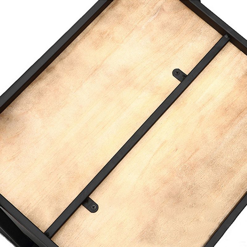 Metal Side Dining Chairs Industrial Open Back Dining Side Chair