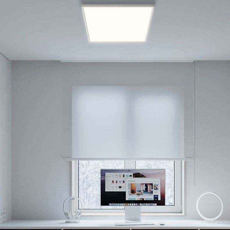 Moderno LED cuadrado de descarga de LED de 1-Luz de aluminio montado en el techo de la luz para la oficina