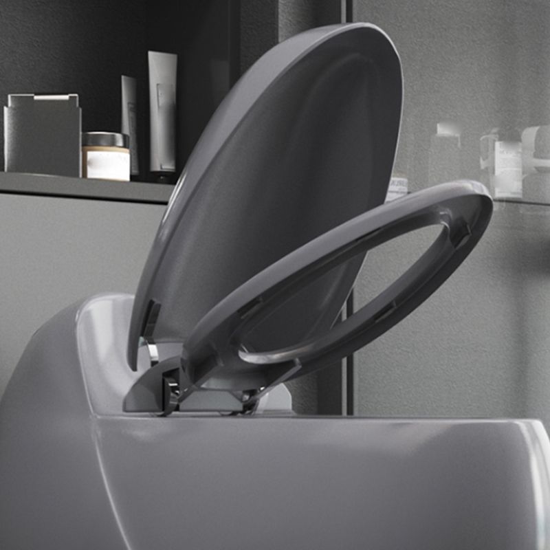 Contemporary Skirted Toilet Bowl One Piece Urine Toilet with Seat