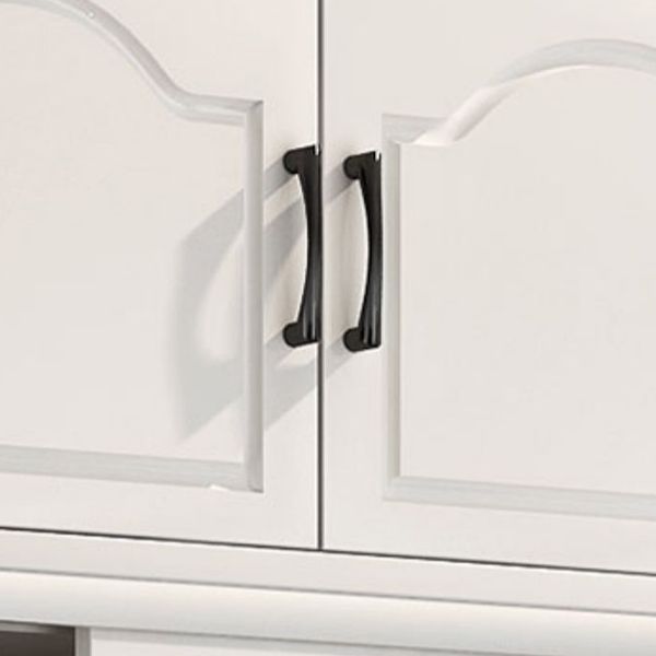 Modern White Wood Frame Wardrobe Freestanding Wardrobe with Soft Close Doors