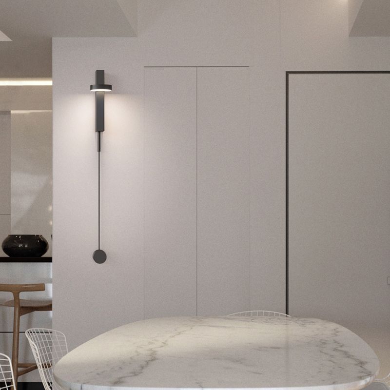 Metall runde Formwandbeleuchtung moderne 1-Licht-Wandmontageleuchte