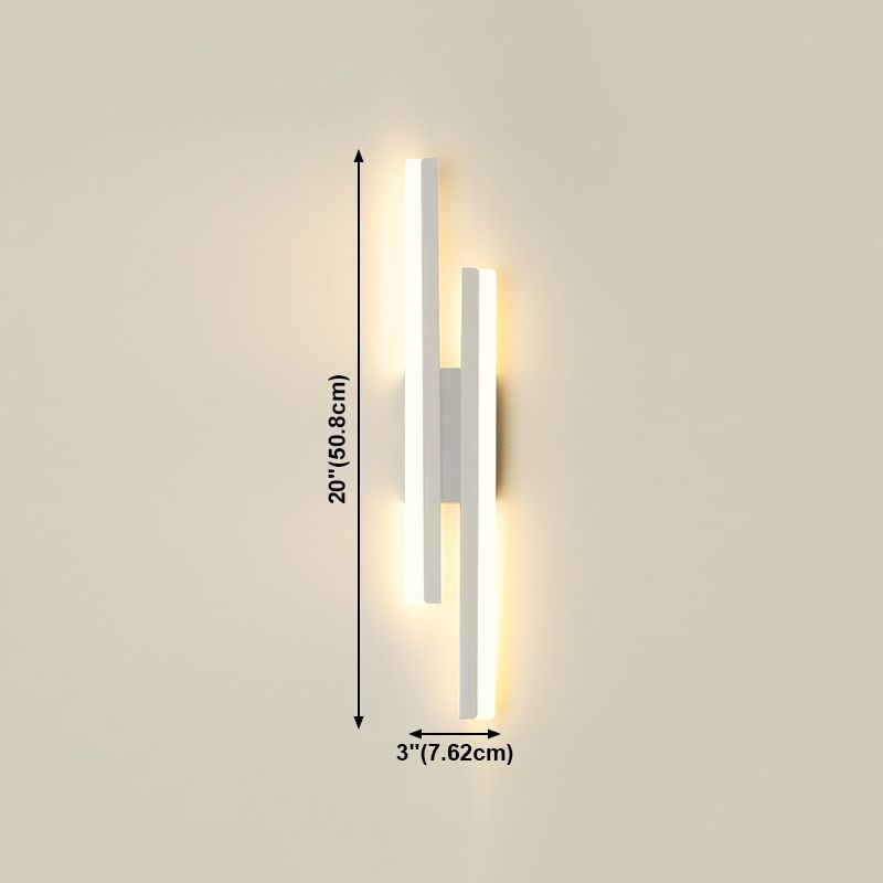 Nordic LED Mur Murce Light Living Room Modern Simple Wall Mount Mount luminaire