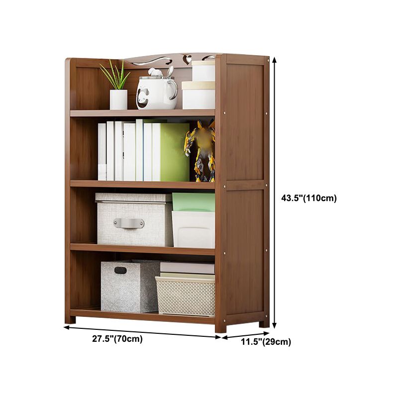 11.42"W Bookshelf Contemporary Style Bookcase for Office and Study Room