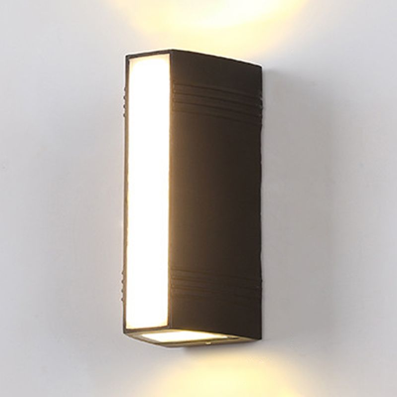 Stile Nordic in stile Alluminio Lumo geometrico Led Sconce per all'aperto