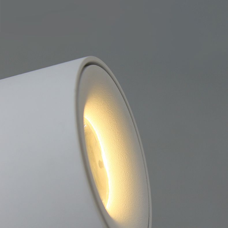 Armed Sconce Light Fixture Modern Minimalist Style Aluminum 1 Light Sconces