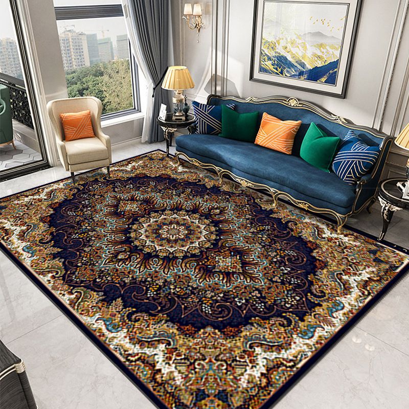 American Bohemian Carpet Polyester Carpet Stain Resistant Carpet for Living Room