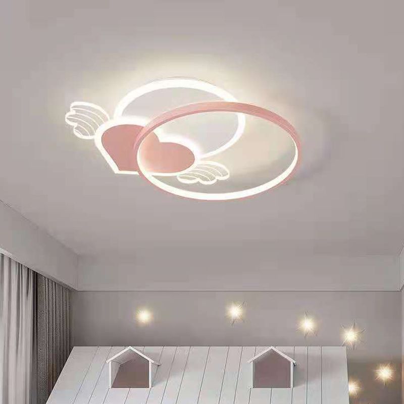 Ange encastré plafonnier moderniste acrylique chambre à coucher encastré plafonnier