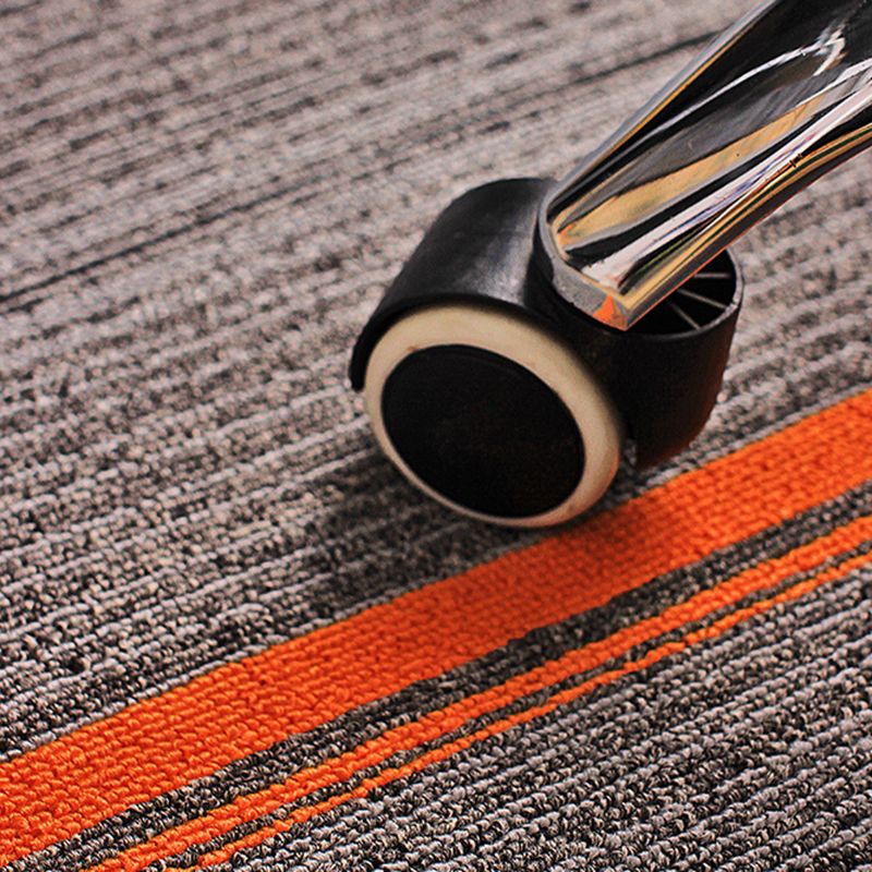 Loose Lay Carpet Tiles Ombre Print Fade Resistant Carpet Tiles