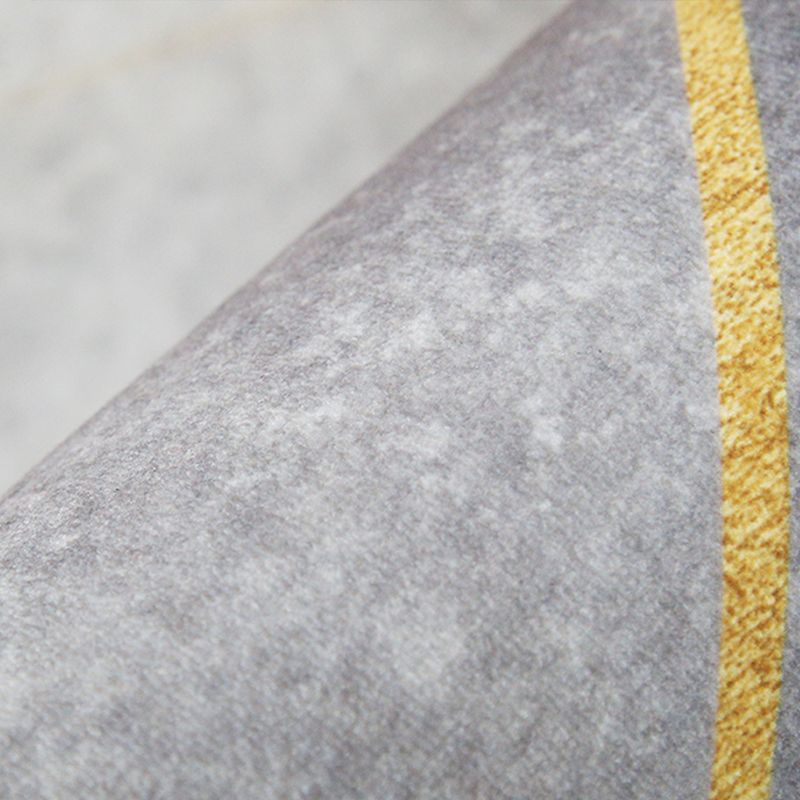 Multi Color Nordic Rug Polypropylene Geo Patterned Area Carpet Pet Friendly Stain-Resistant Indoor Rug for Parlor