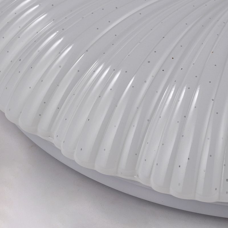 White Flush Mount Lamp Modern Simple Style Flush Mount Ceiling Light for Living Room