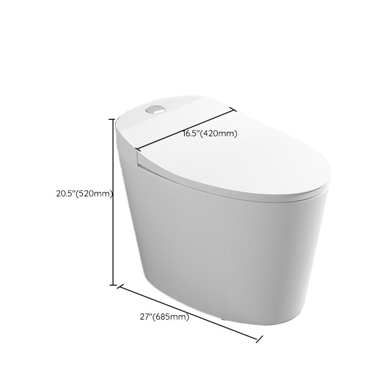 Modern Concealed Tank Urine Toilet One Piece Ceramic Toilet Bowl with Seat