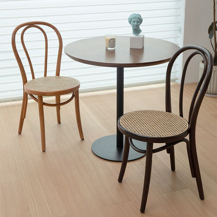 Country Style Solid Wood Chair Windsor Back Side Kitchen Dining Room Chairs