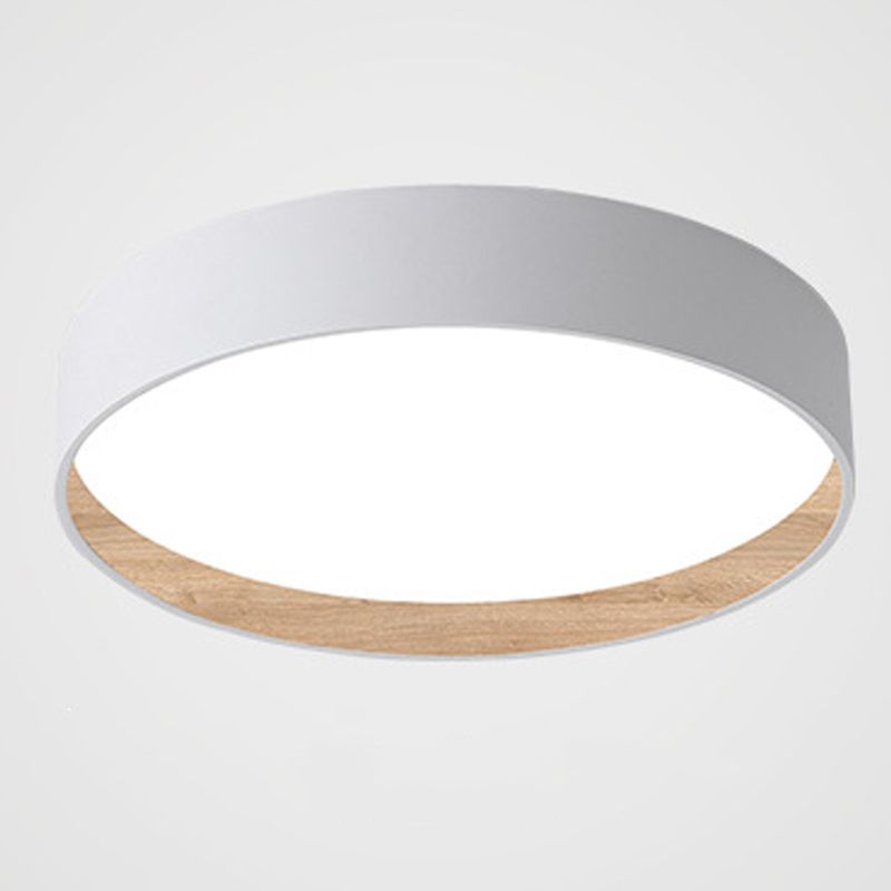 Acrylic Circular LED Flush Mount in Modern Concise Style Aluminium Indoor Ceiling Light