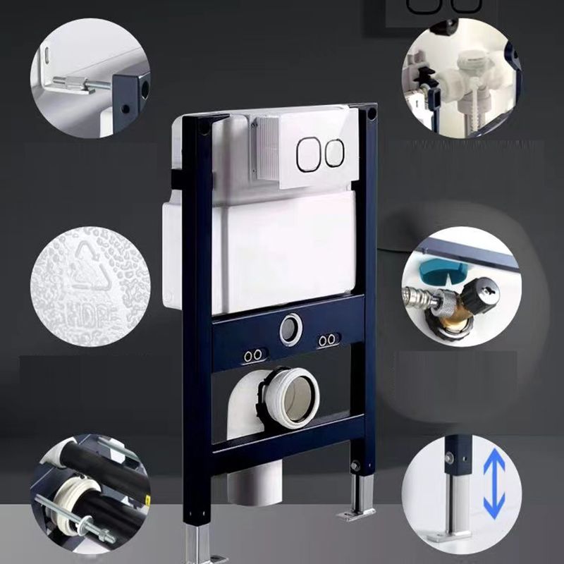 Modern Ceramic White Flush Toilet Wall Hung Urine Toilet with Seat for Bathroom