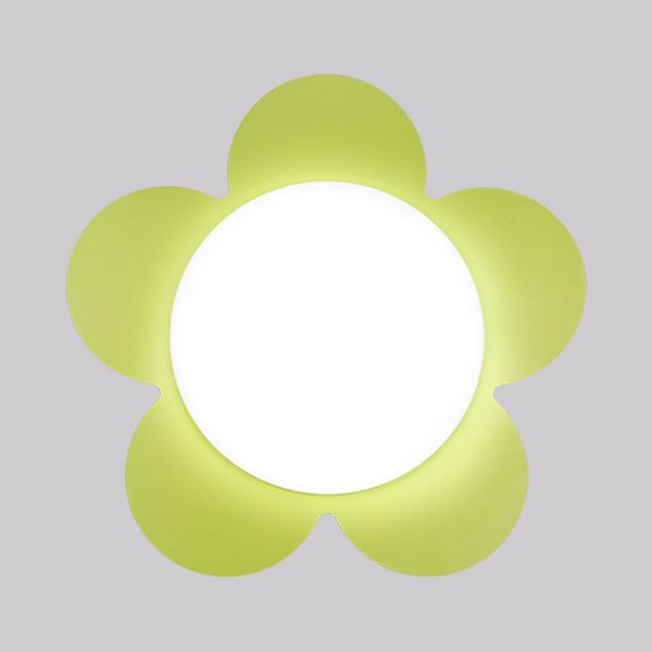 Acrylique Blossom LED Ceiling Mount Light Room Kindergarten Simple Style Modern Ceiling Lamp