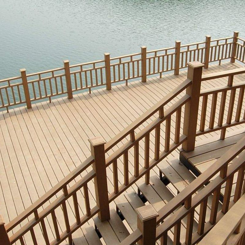 Modern Plastic Wood Laminate Scratch Resistant Laminate Plank Flooring for Outdoors