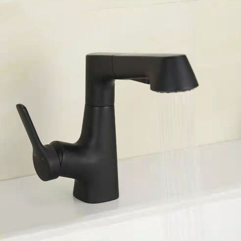 Modern Vessel Sink Faucet Brass Lever Handles Swivel Spout Bathroom Vessel Faucet