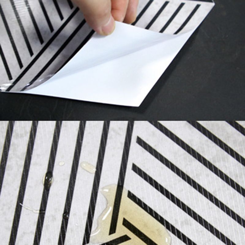 Peel & Stick Tile Stain Resistant Hexagonal Plastic Peel & Stick Tile 20-Pack