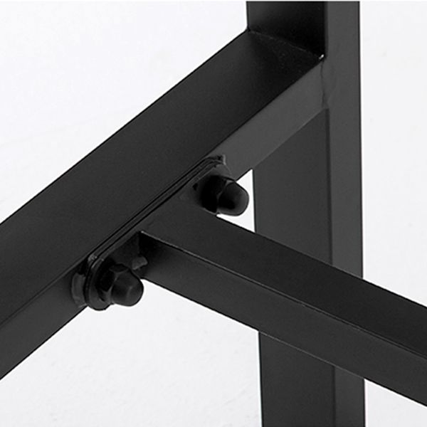 Industrial Rectangle Solid Wood Bar Table Set 1/5 Pieces Counter Table with High Stools