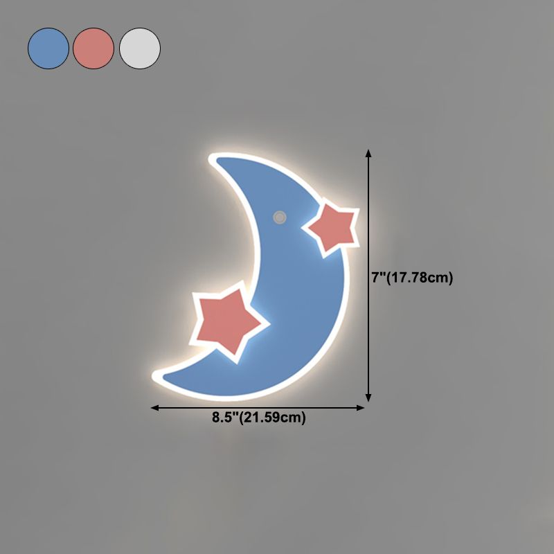 Modern Style Unique Shape Wall Sconce Metal 3 Light Sconce Lighting for Living Room