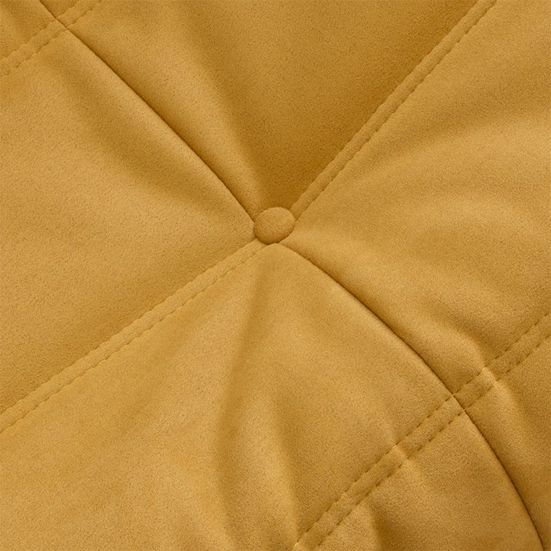 Modern Style Deerskin Velvet without HandrailsParsons Chair with Fixed Backrest