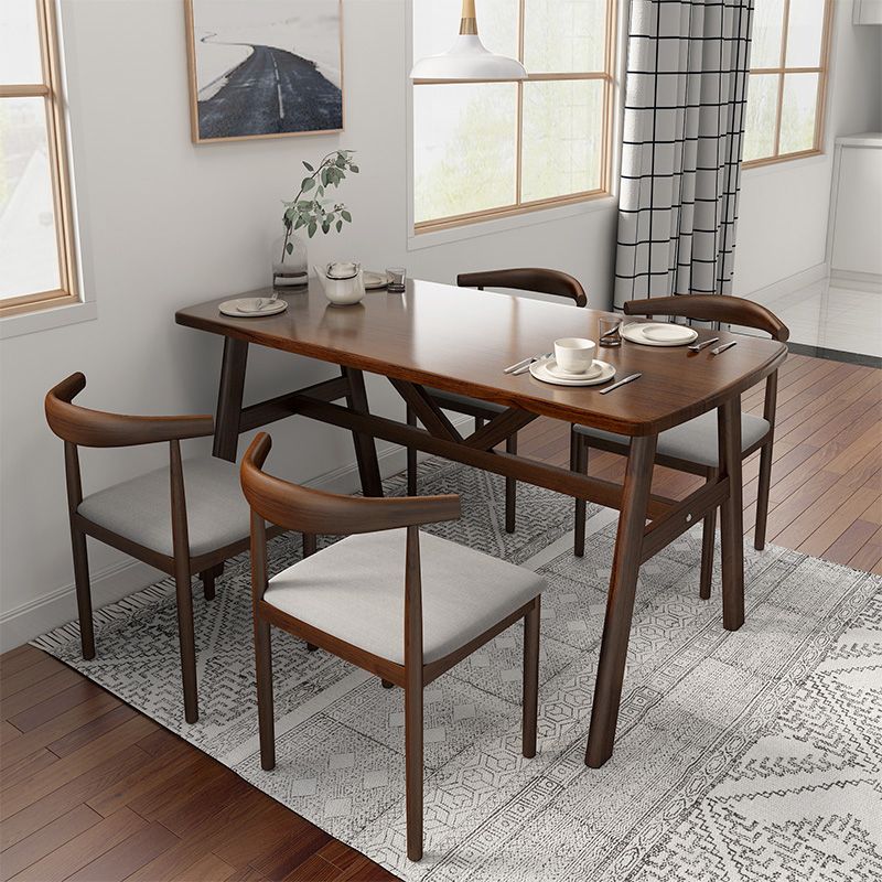 Contemporary Style Metal Chair Kitchen Dining Room Open Back Side Chairs