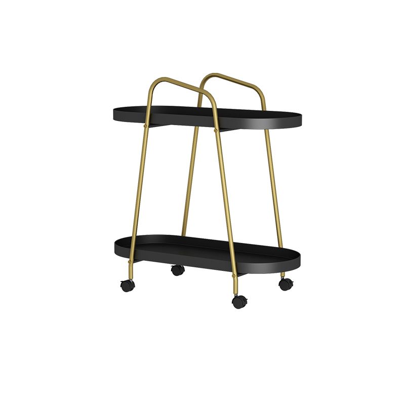 Scandinavian Metal Geometric Bookcase Shelves Included Bookshelf,25" H x 11" W