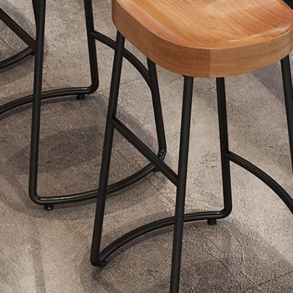 Modern 1/4/9 Pieces Bar Table Set Rectangle Pine Wood Counter Table with Backless Stools