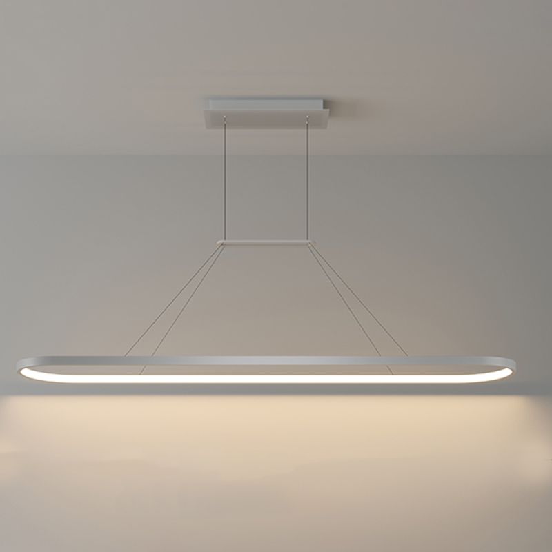 Geometrisch eilandverlichting Idee Moderne metalen hangluchting