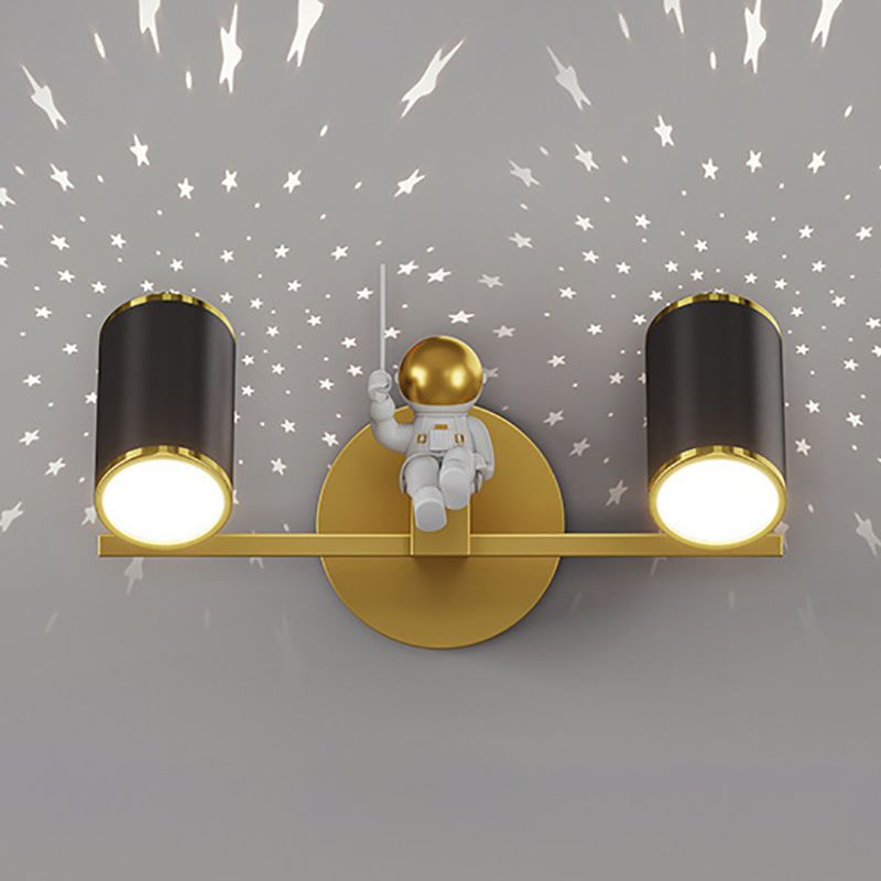 Astronauta Starry Wall Sconce Light Style's Children's Style LED Monted Light