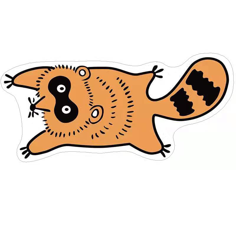 Nieuwheid dierpatroon Tapijten Polyester binnen Tapijt niet-slip achterstappert tapijt voor huizendecoratie