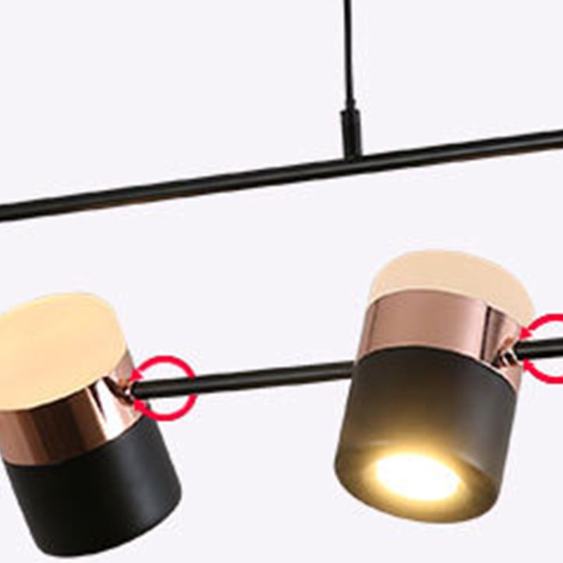 Nordic Pendant Light Modern Style Rotatable Chandelier Lamp Fixture for Dining Room