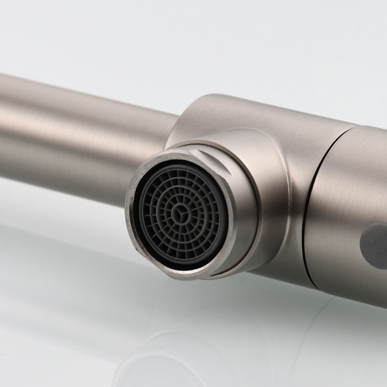 1-Handle Faucet 1-Hole Touchless Single Level Low Profile Pot Filler Kitchen Faucet