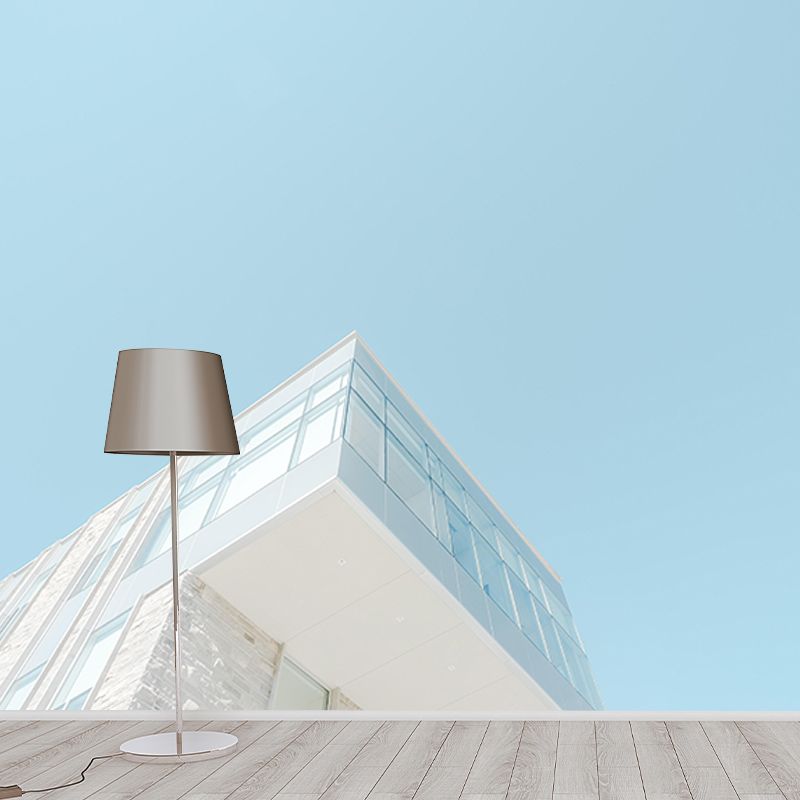 Fancy Contemporary Building Mural Horizontal Photography Living Room Wall Mural