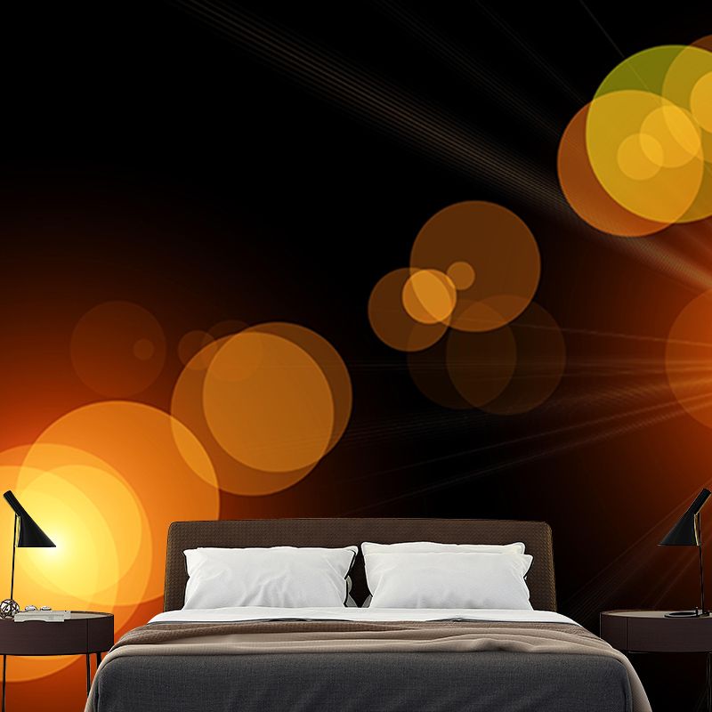 Modern Blurry Pattern Mural Wall Covering for Living Room Eco-friendly for Decoration