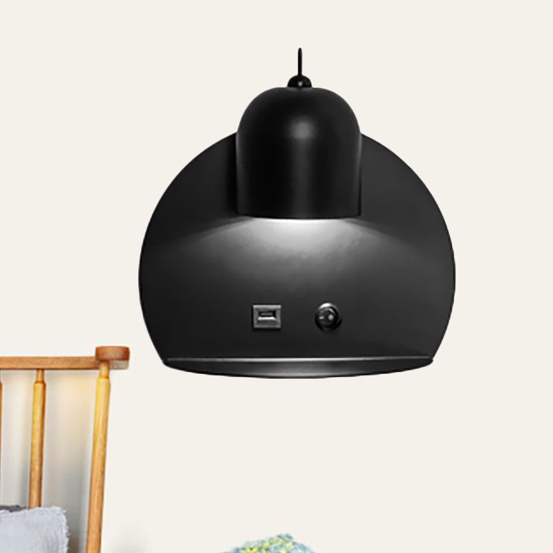 Unterstützerdesign Metallwandbeleuchtung 1 Licht moderne einfache Wandlampe für das Studium