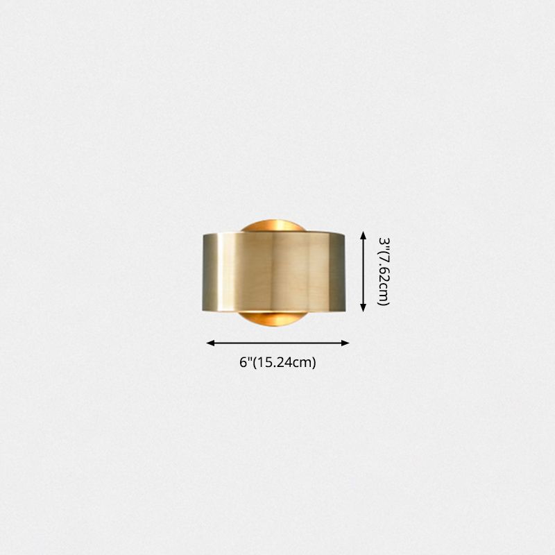 Tambour mural luminaire