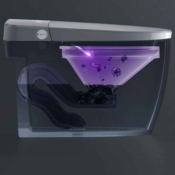 Shatterproof Floor Standing Bidet Contemporary 18.50" H Bidet