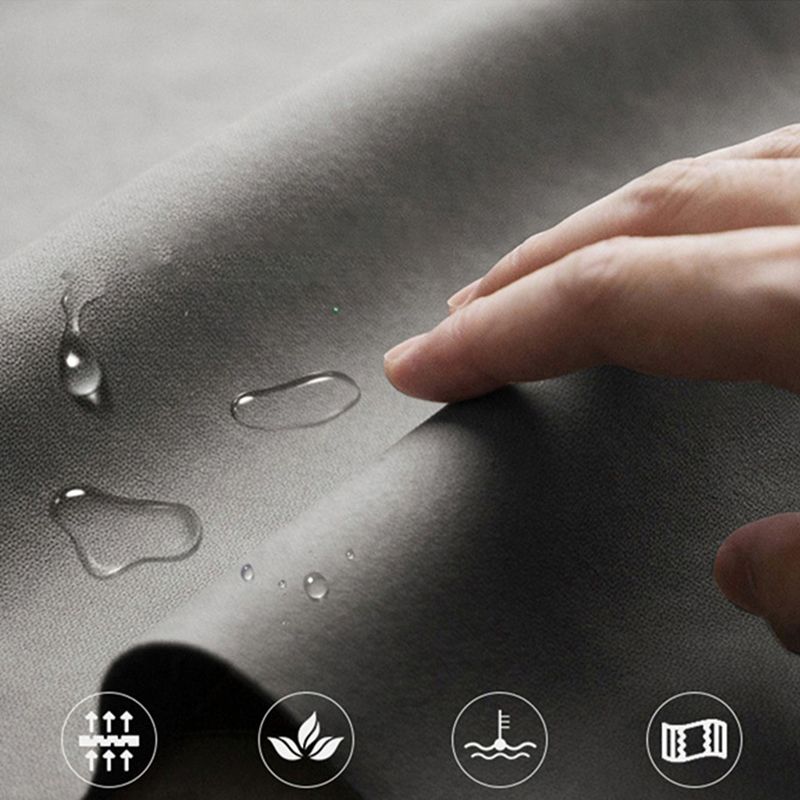 Scandinavian Sleeper Sofa Light Gray Sofa Bed with Detachable Mattress