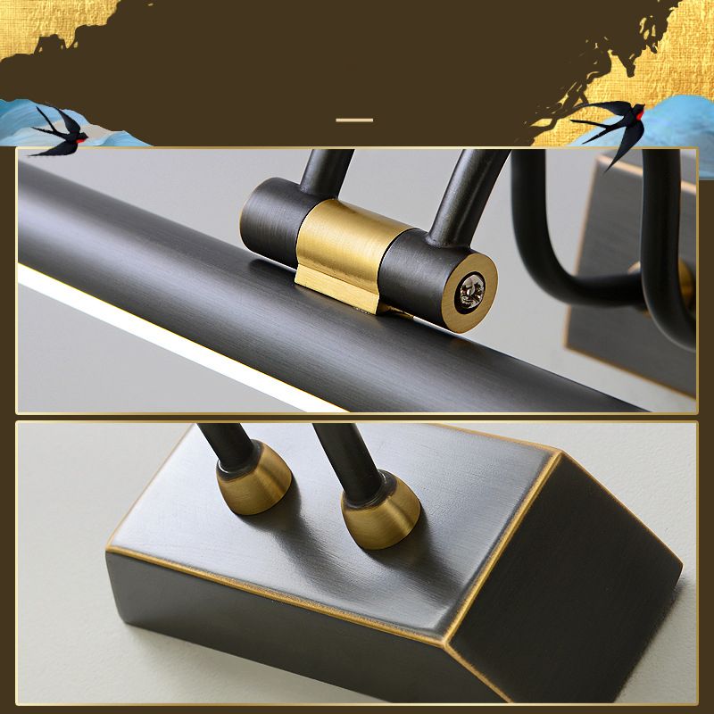 Brass LED Wall Sconce Simplicity Wall Lighting Ideas Household Lamp for Bathroom