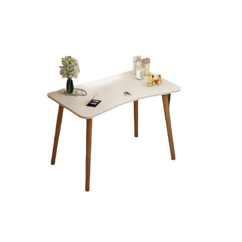 Scandinavian 15.74" Wide Wooden Dressing Table Mirror Make-up Vanity