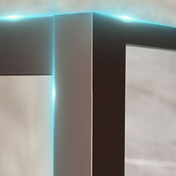 Semi Frameless Double Sliding Shower Door Tempered Glass Shower Screen