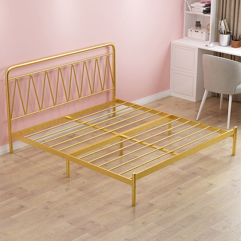 Open-Frame Metal Bed 43.30 Inch High Wire-Grid Rectangular Bed Frame
