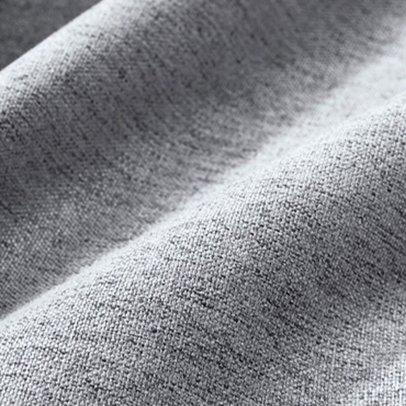 Contemporary Linen Standard Sofa Pillow Top Arm Settee in Beige and Grey